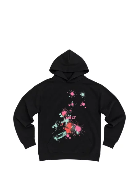 Hoodie Melt με σχέδιο μαύρο