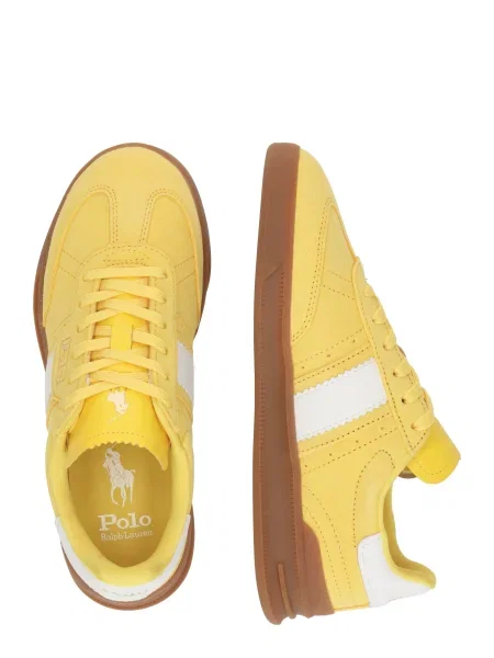 Polo Ralph Lauren sneakers din piele HTR Aera galben