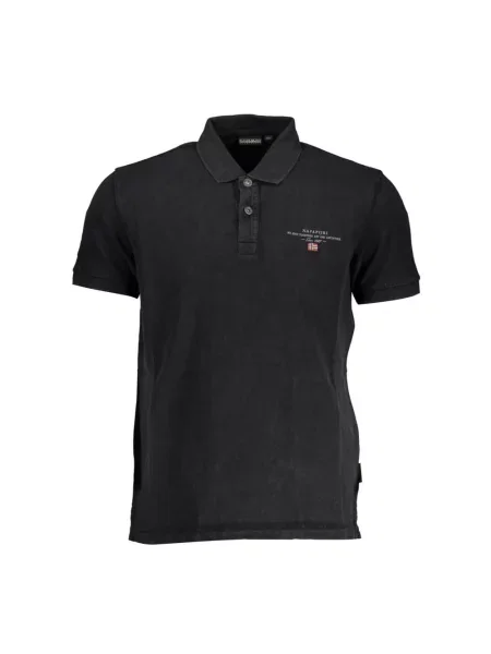 Koszulka polo Napapijri czarna