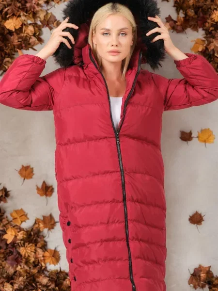 Palton Dewberry bordo