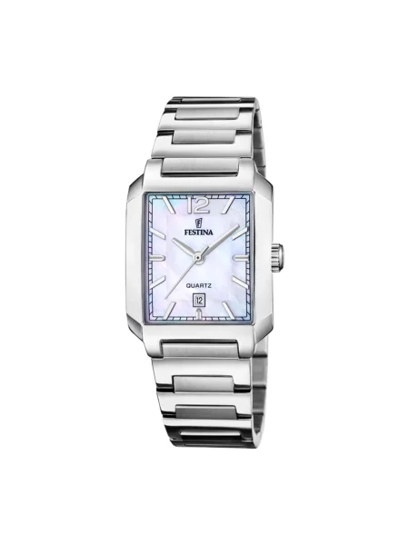 FESTINA Analogové hodinky Date watch Chrono Sport perlově bílá