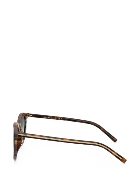Okulary przeciwsłoneczne Prada Eyewear brązowe