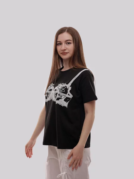 Футболка Lumo черная