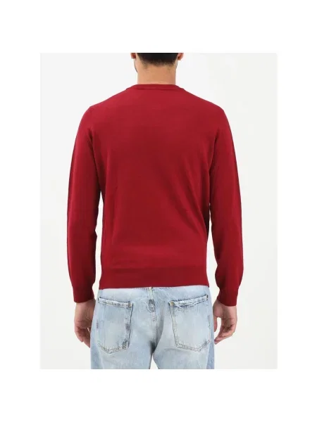 Sweter Lacoste czerwony