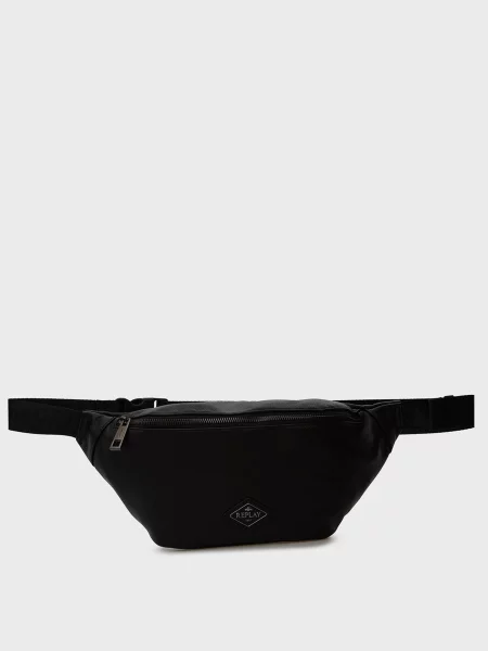 Поясна сумка Replay чорна
