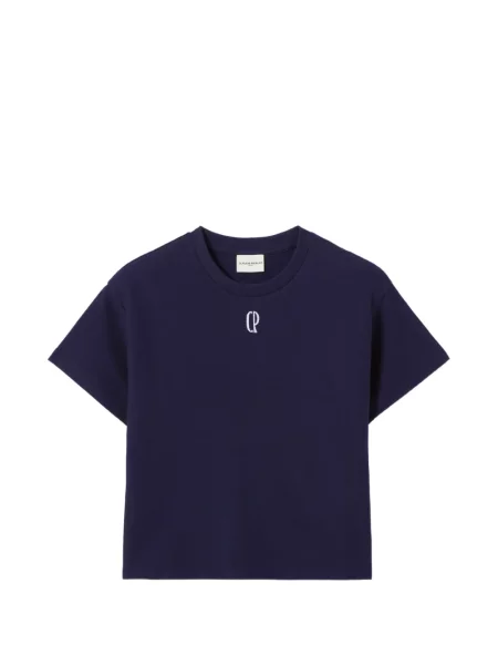 Haftowana koszulka Claudie Pierlot niebieska