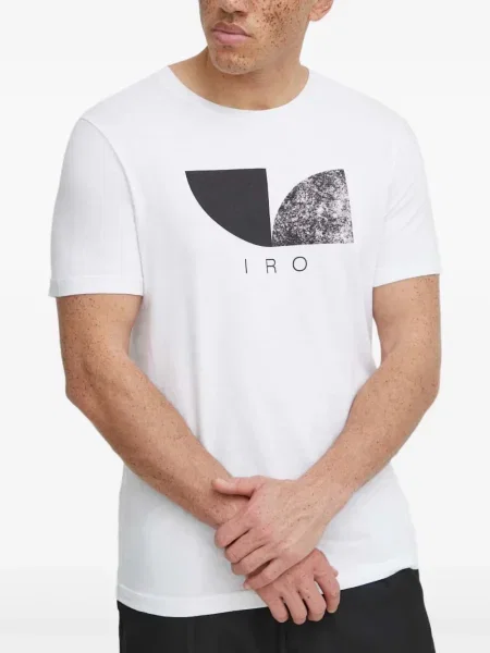 Tricou Iro cu imagine alb