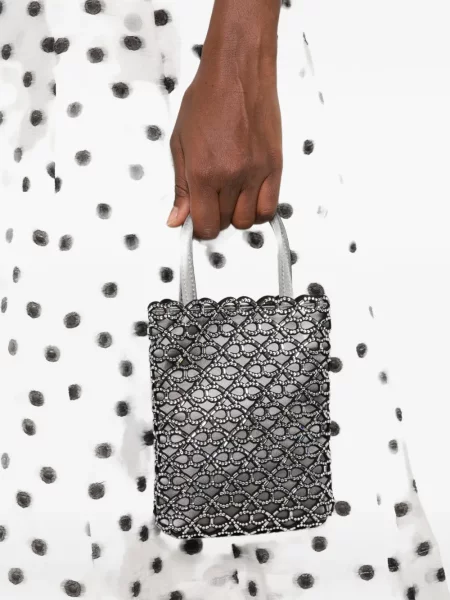 Чанта Anya Hindmarch сиво