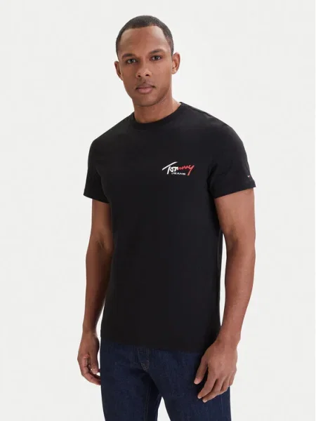 Tommy Jeans Póló fekete