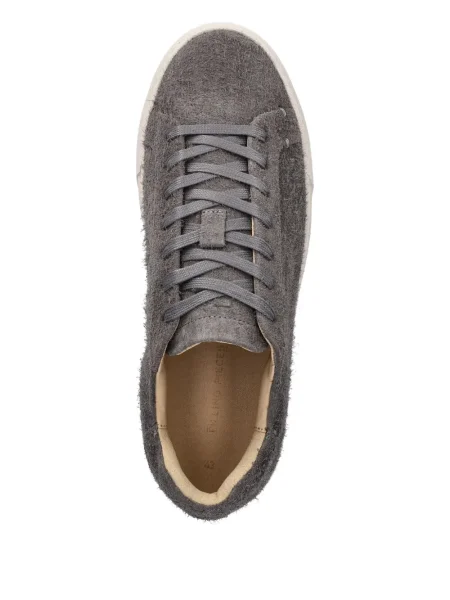 Fűzős szarvasbőr sneaker Filling Pieces szürke