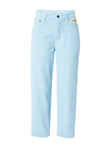 HOMEBOY Kalhoty světlemodrá oranžová