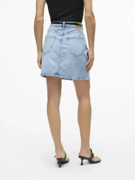 Φούστα τζιν Vero Moda μπλε