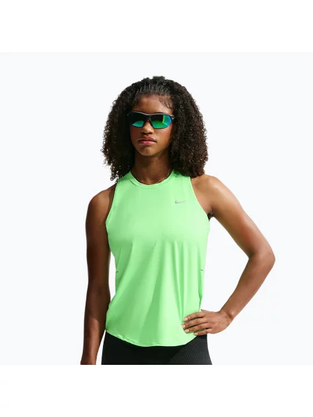 Tricou de alergare pentru femei Nike Swift Dri-Fit Tank Top illusion green verde