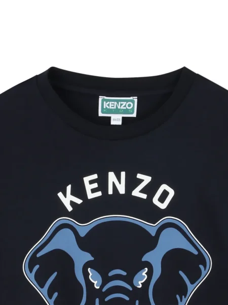 Koszulka dziecięca Kenzo niebieska
