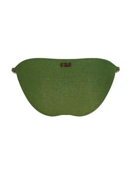 Lniane bikini Vilebrequin zielone