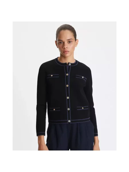Kardigan Tory Burch czarny