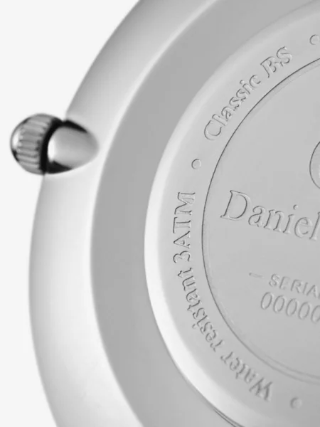 Daniel Wellington óra Petite 28 Sterling ezüst női