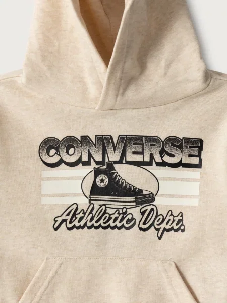 Converse melegítő szett gyerek pamuttal fekete