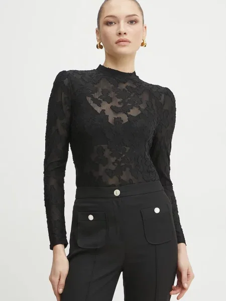 Bluză Morgan din dantelă negru