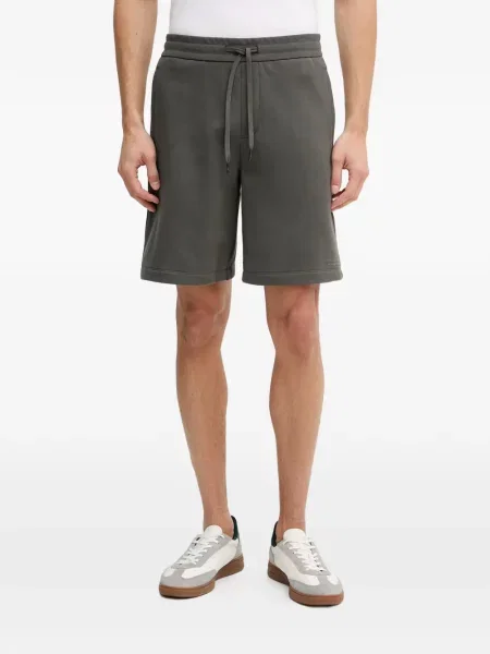 Pantaloni scurți Armani Exchange cu imagine cu cordon verde