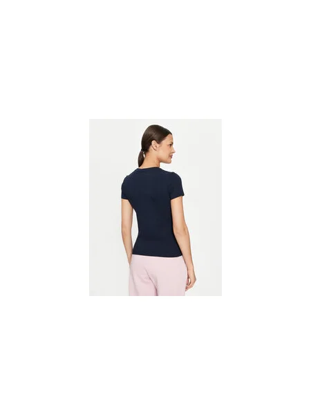 Guess Jeans Póló Sötétkék Slim Fit