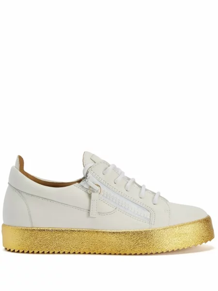 Sneakerși Giuseppe Zanotti Frankie alb