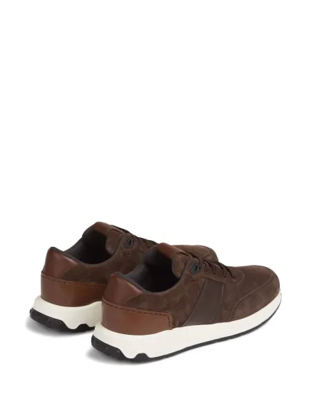 Sneakerși Tod's din piele de căprioară maro