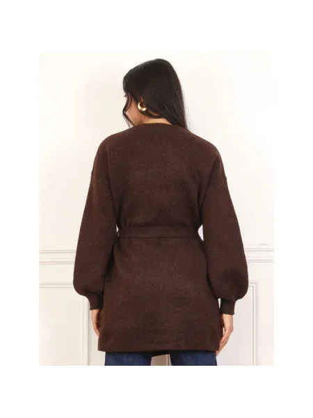 Pulover La Modeuse maro