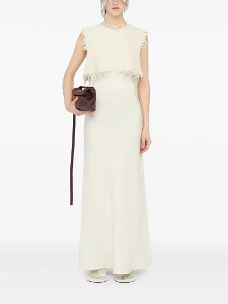 Rochie Jil Sander de lână alb