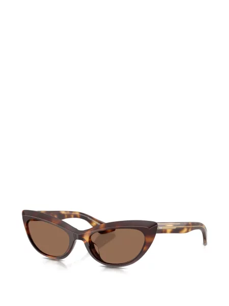 Sunčane naočale mačje oči Oliver Peoples smeđa