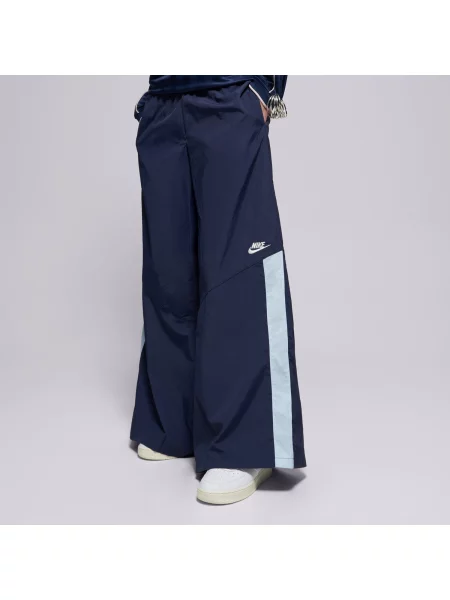 Nike Spodnie W Nsw Wide Leg Wvn Pant granatowe