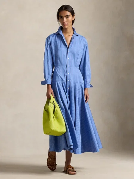 Polo Ralph Lauren Rochie tip bluză azuriu / roșu cireș albastru
