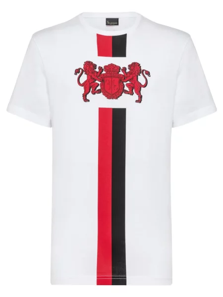 Tricou Billionaire cu imagine alb
