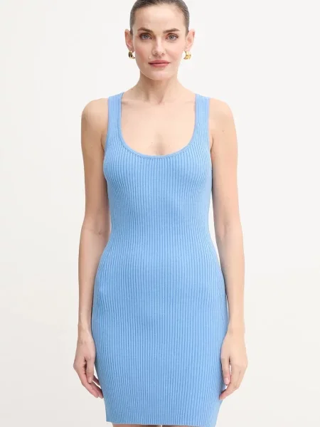 Obleka MICHAEL Michael Kors vijolična