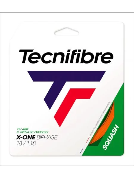 Squashový výplet Tecnifibre String X-One Orange mm oranžové