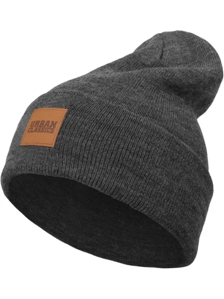 Urban Classics Čepice koňaková / tmavě šedá černý