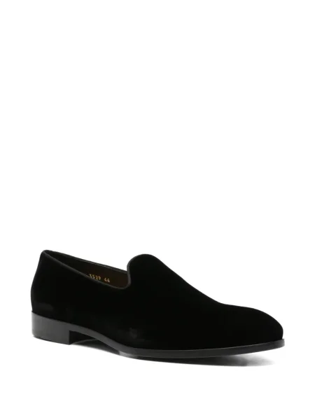 Pantofi loafer Doucal's de catifea negru