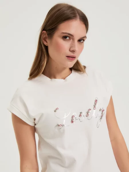 Tricou Marisse alb