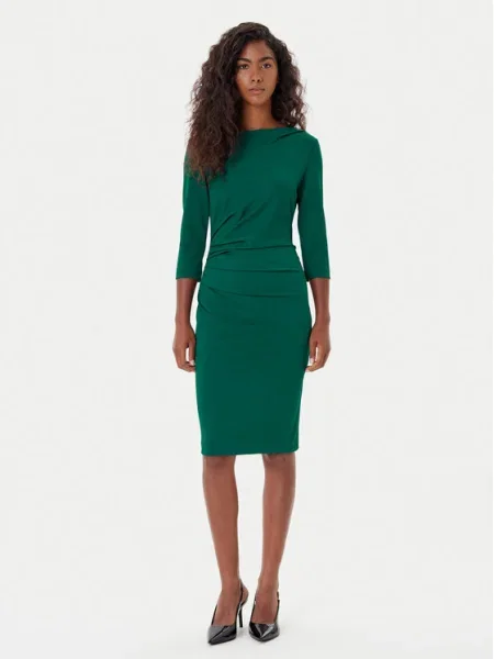 Rinascimento Rochie cocktail verde