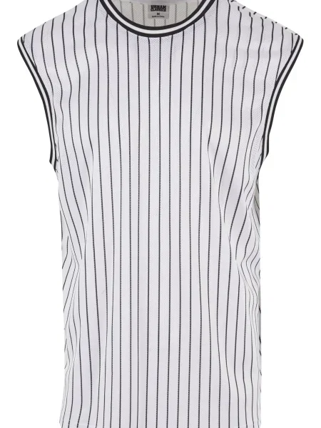 Urban Classics Tricou negru alb
