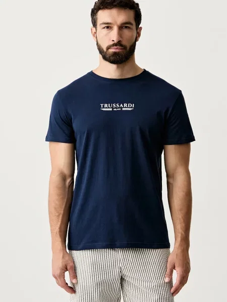 Trussardi kratka majica modra
