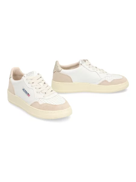 Sneakersy Autry skórzane białe