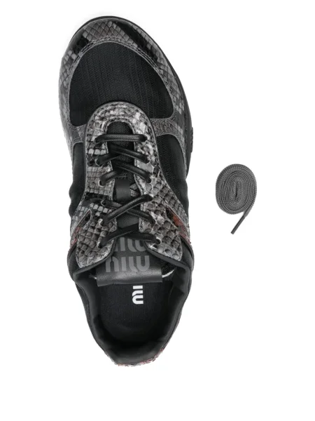 Sneakerși Miu Miu negru