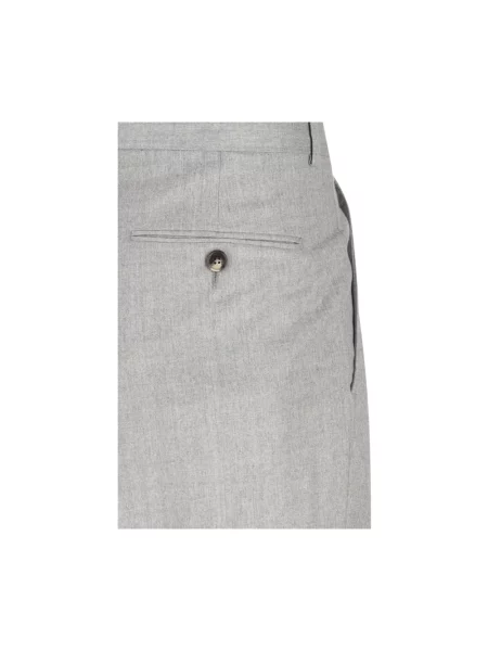 Spodnie Zegna wełniane szare