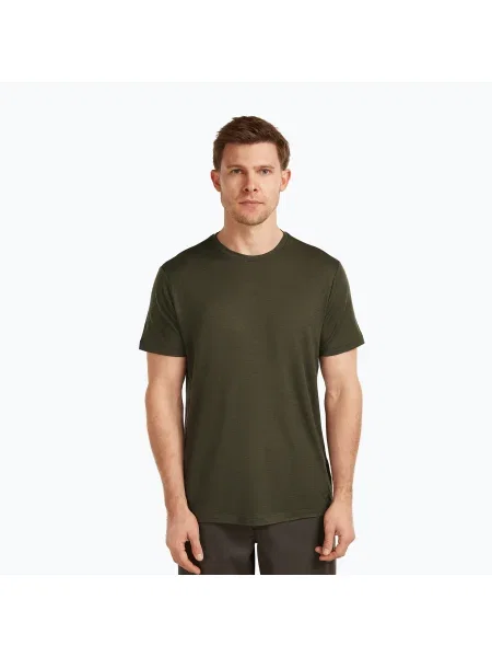 Tricou de trekking pentru bărbați icebreaker Merino Tech Lite III dark loden