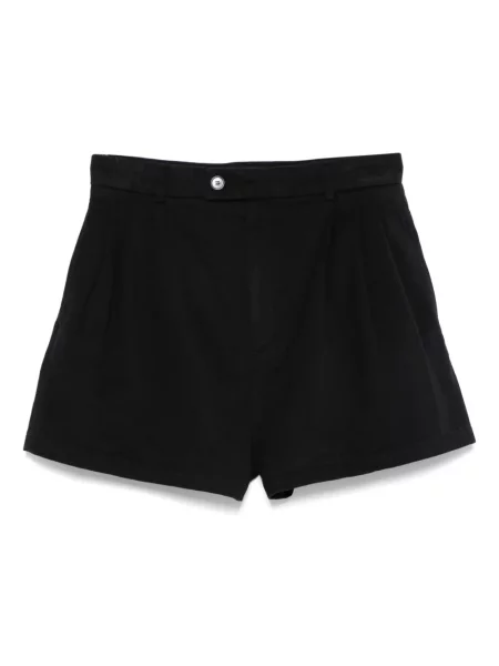 Pantaloni scurți Filippa K plisate negru