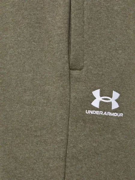 Fleece sportnadrág Under Armour zöld