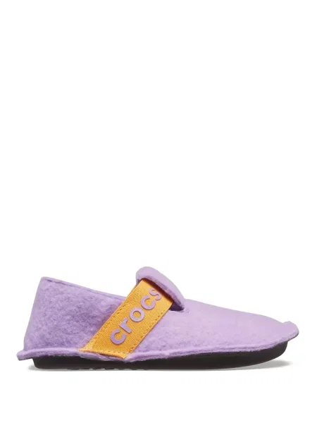 Дитячі Капці Crocs бузковий комбінований верх