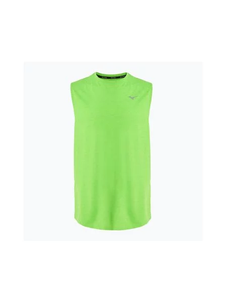 Бігова майка Mizuno Impulse Core без рукавів гекон зелений