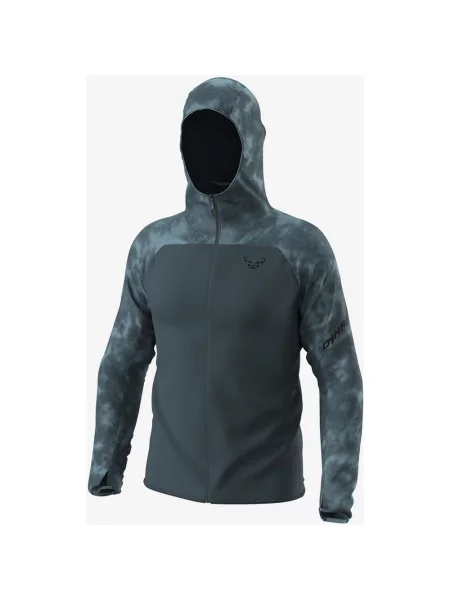 Kurtka z kapturem Dynafit Trail Reflective antracytowy S szary